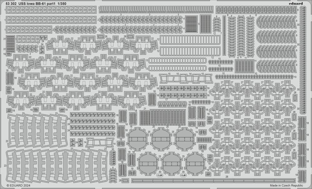 USS Iowa BB-61 part 1 1/350