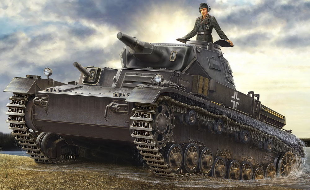 German Panzerkampfwagen IV Ausf D/TAUCH