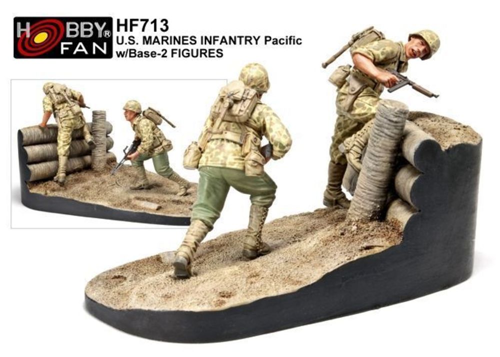 US Marines Infantry Pacific 2 Figuren