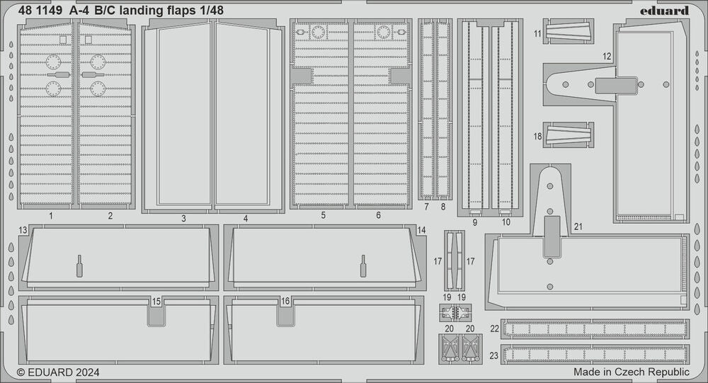 A-4B/C landing flaps