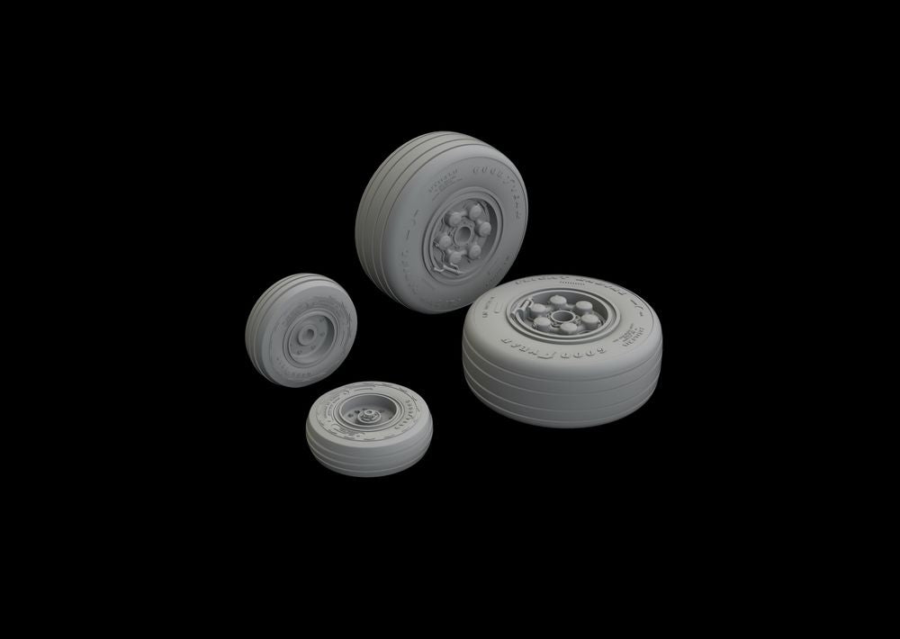 Tornado GR.4 wheels 1/32 for ITALERI