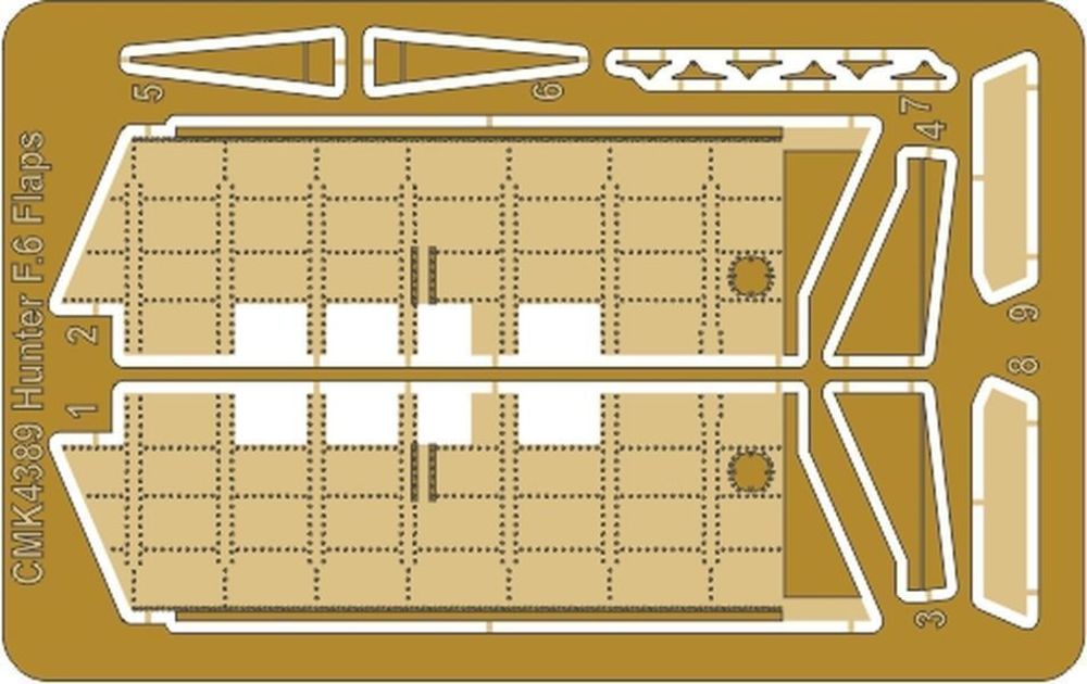 Hawker Hunter F.6 Flaps Correction Set