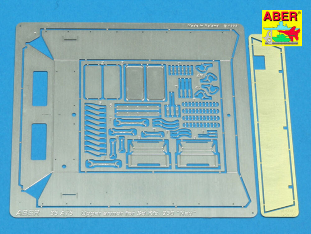 Upper armor for do Sd.Kfz 250 Neu