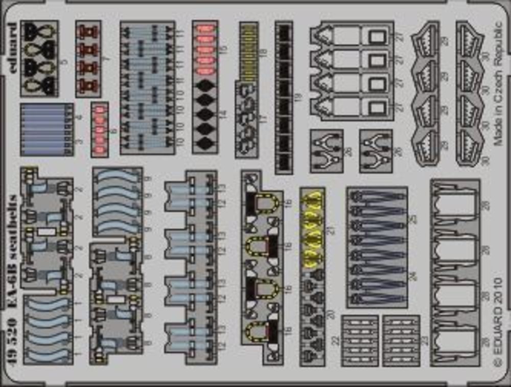 EA-6B seatbelts for Kinetic