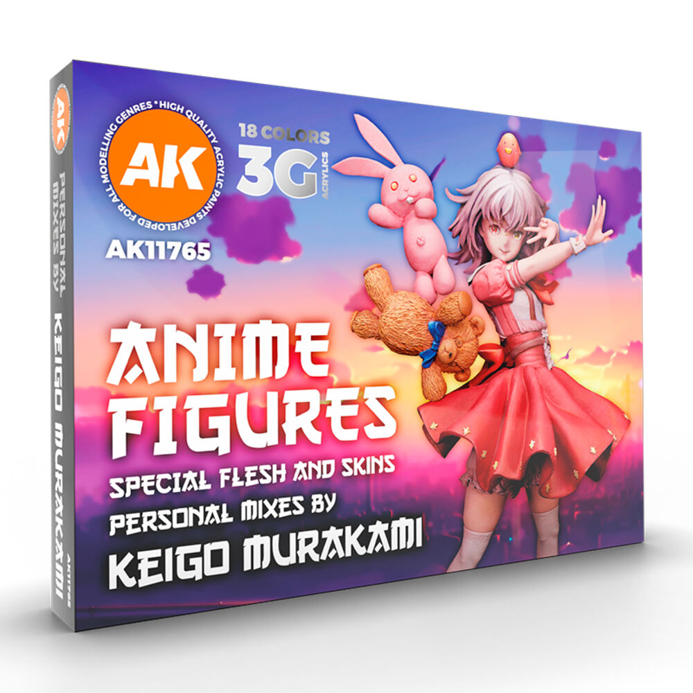 ANIME FIGURES - SPECIAL FLESH AND SKINS - SIGNATURE SET BY KEIGO MURAKAMI