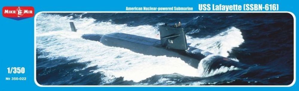 U.S. nuclear-powered submarineLafayette (SSBN-616)