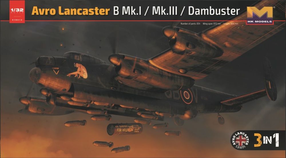 Avro Lancaster B Mk.I / Mk.III /Dambuster 3 in 1