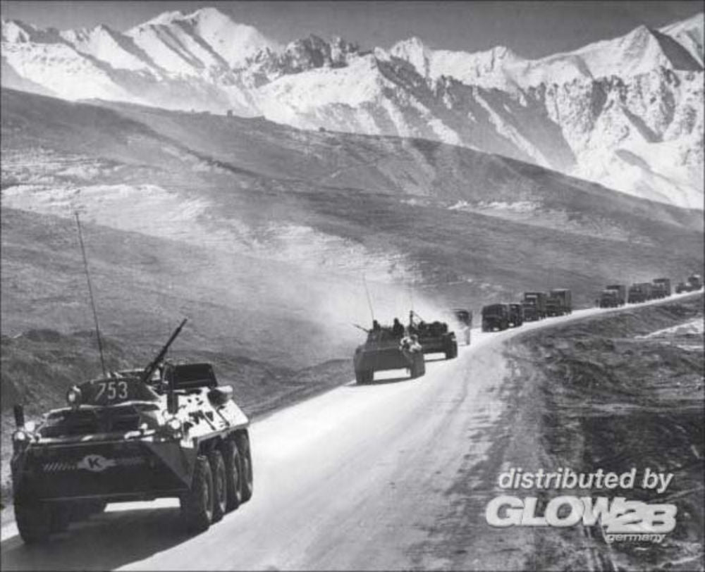 Afghan Motorcade (1979-1989)(URAL-375D, URAL-375A,ATZ-5-375,BTR60PB