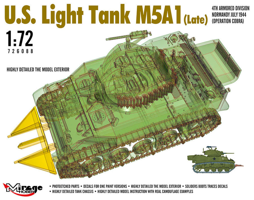 U.S. Light Tank M5A1 (Late)