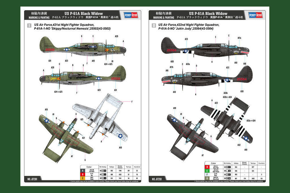 US P-61A Black Widow