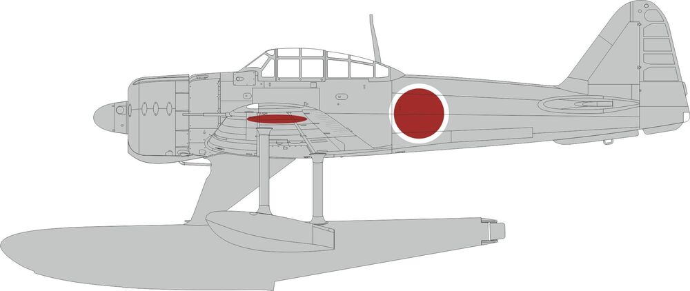 A6M2-N Rufe national insignia 1/48 EDUARD