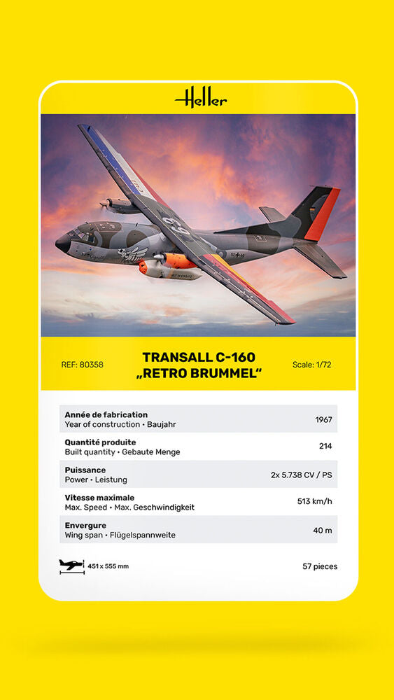 TRANSALL C-160 RETRO BRUMMEL