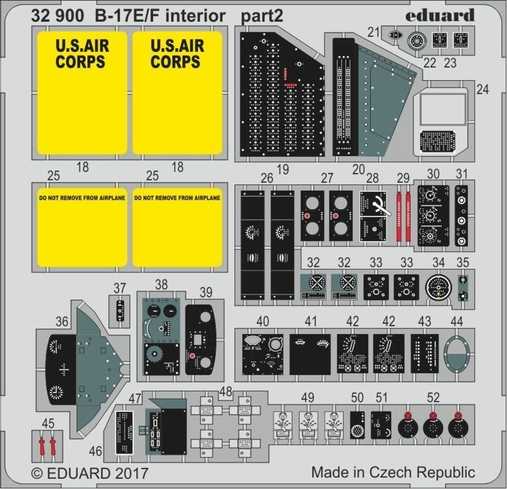 B-17E/F interior for HKM