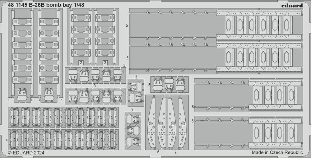 B-26B bomb bay