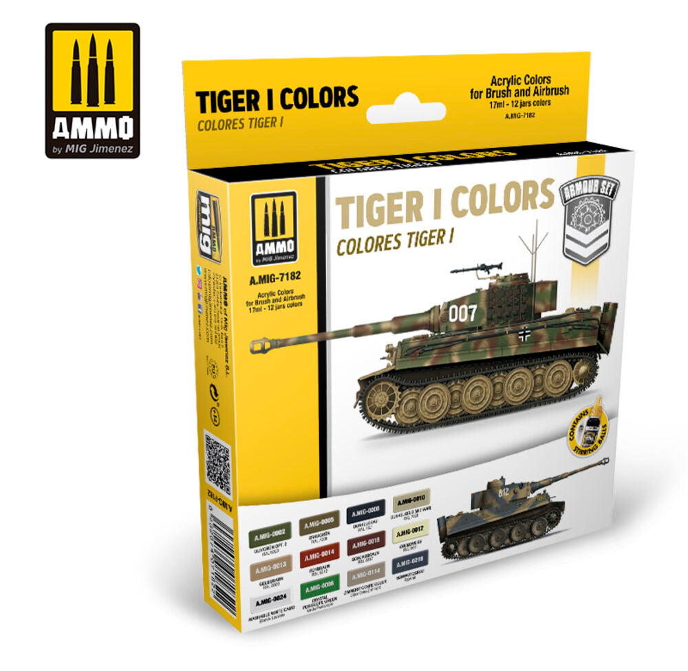 Tiger I Colors Set