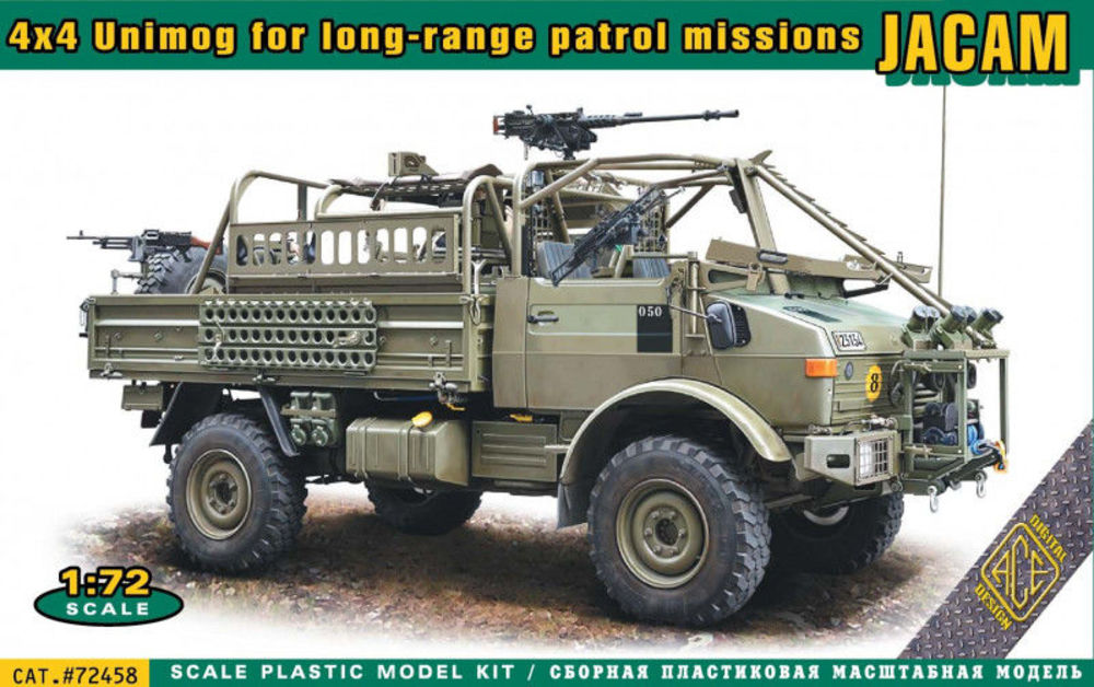 4x4 Unimog for long-range Patrol Missions JACAM