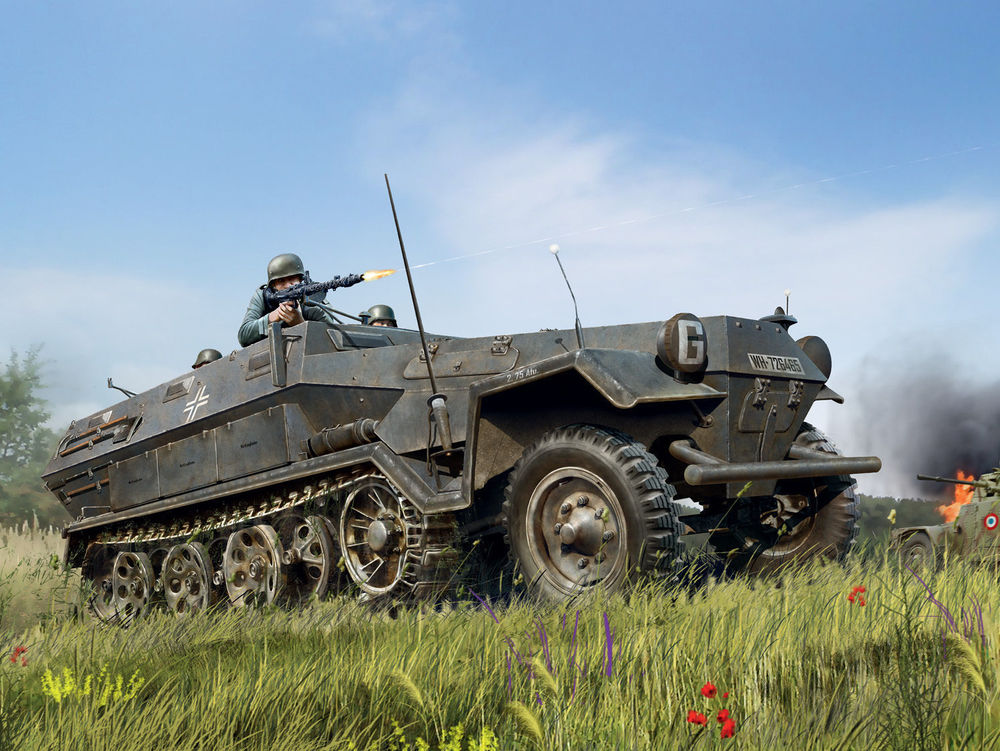 Sd.Kfz.251/1 Ausf.A WWII German Armoured Personnel Carrier