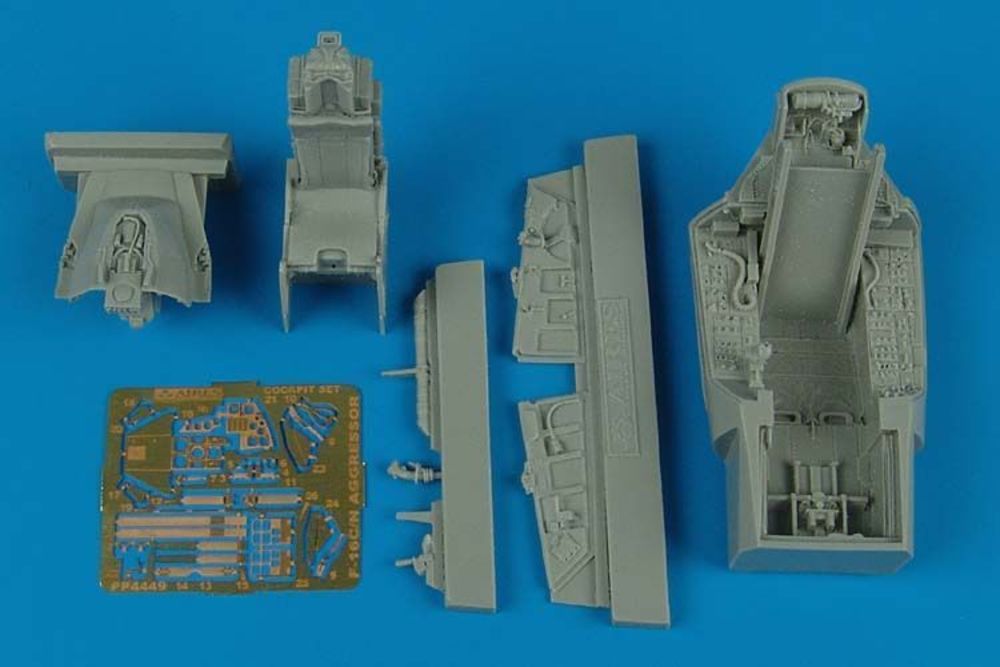 F-16C/N Aggressor cockpit set for Tamiya