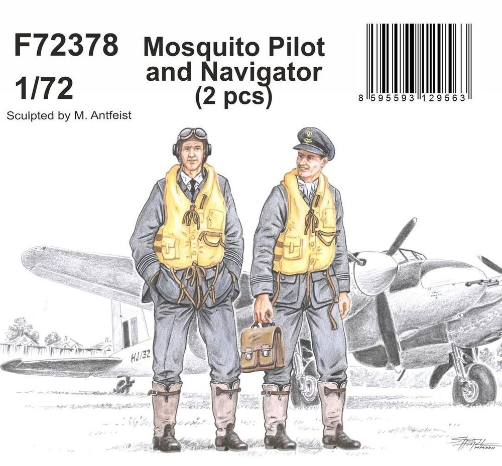 Mosquito Pilot and Navigator