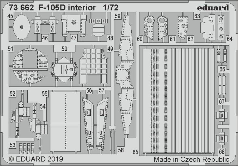 F-105D interior for Trumpeter