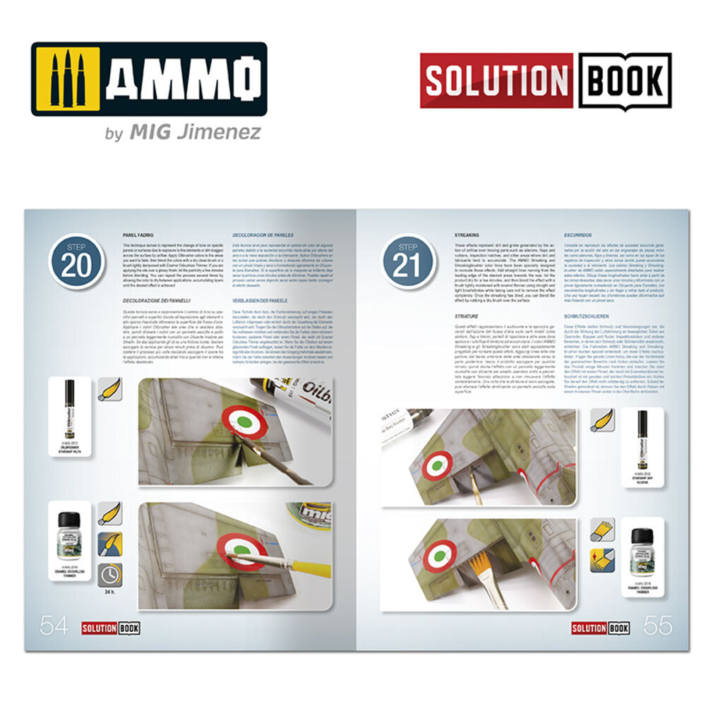 SOLUTION BOOK 15 - How to Paint Italian NATO Aircrafts (Multilingual)