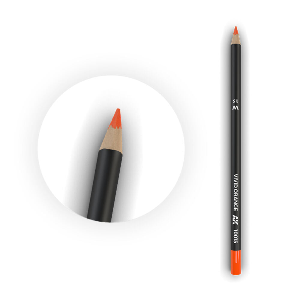 Watercolor Pencil Vivid Orange