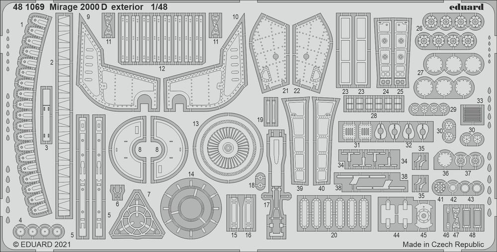 Mirage 2000D exterior for KINETIC