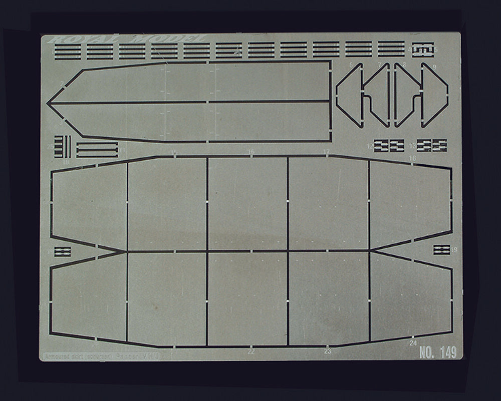 Armoured skirt Panzer IV/H/J (for Tamiya kit)