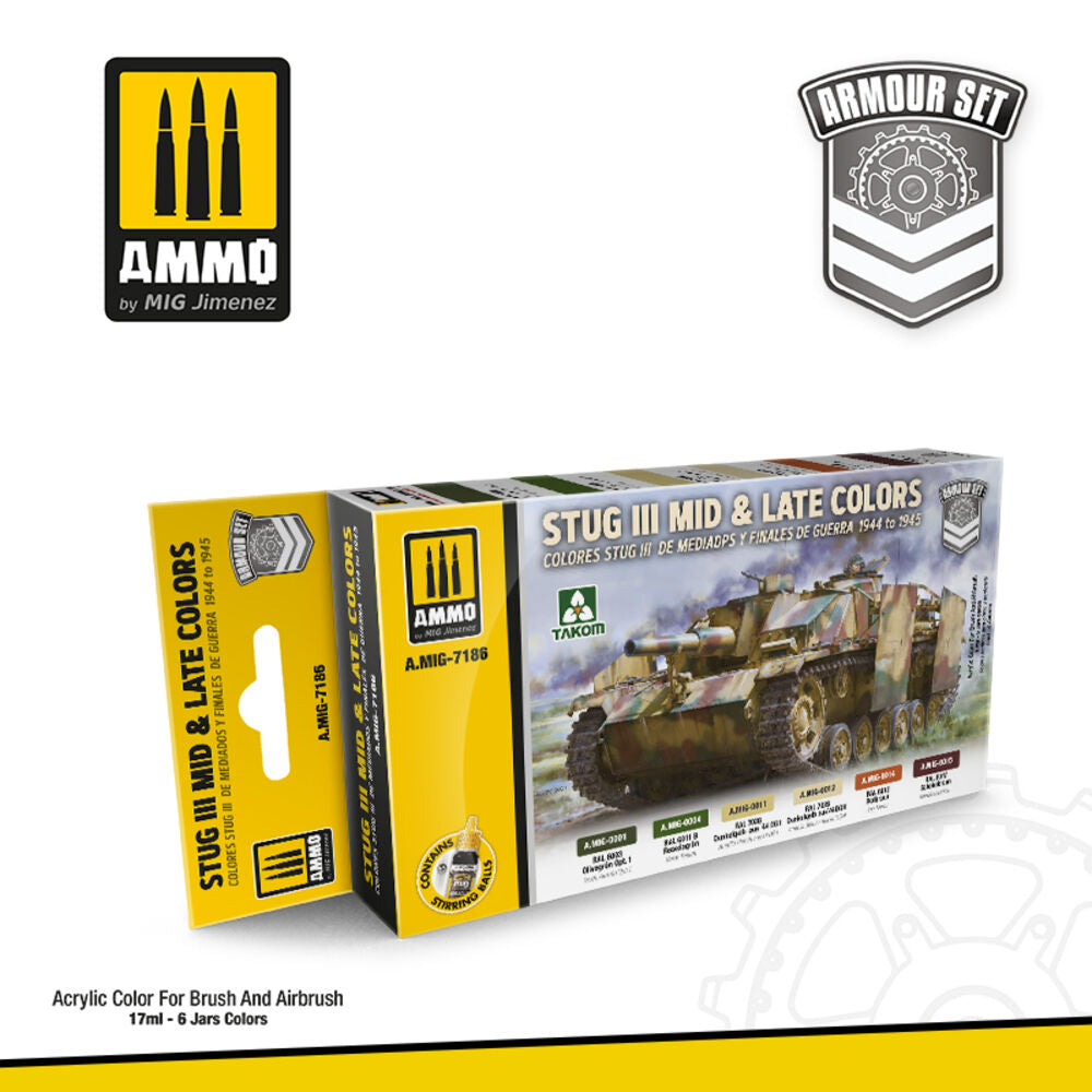 StuG III Mid & Late Colors 1944 to 1945