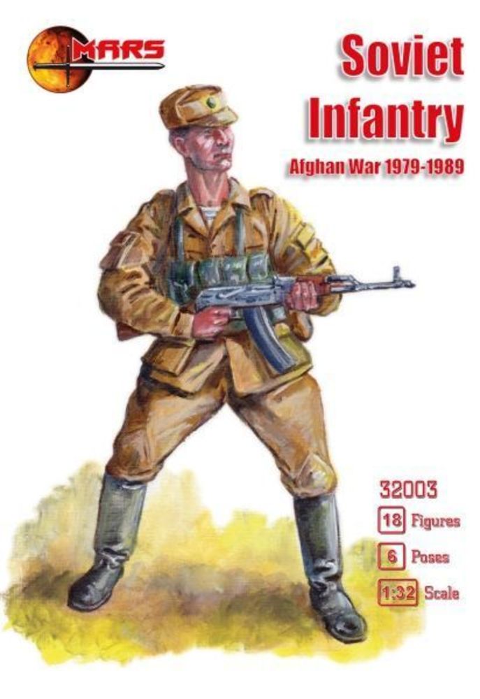 Soviet infantry, Afghan War 1979-1989