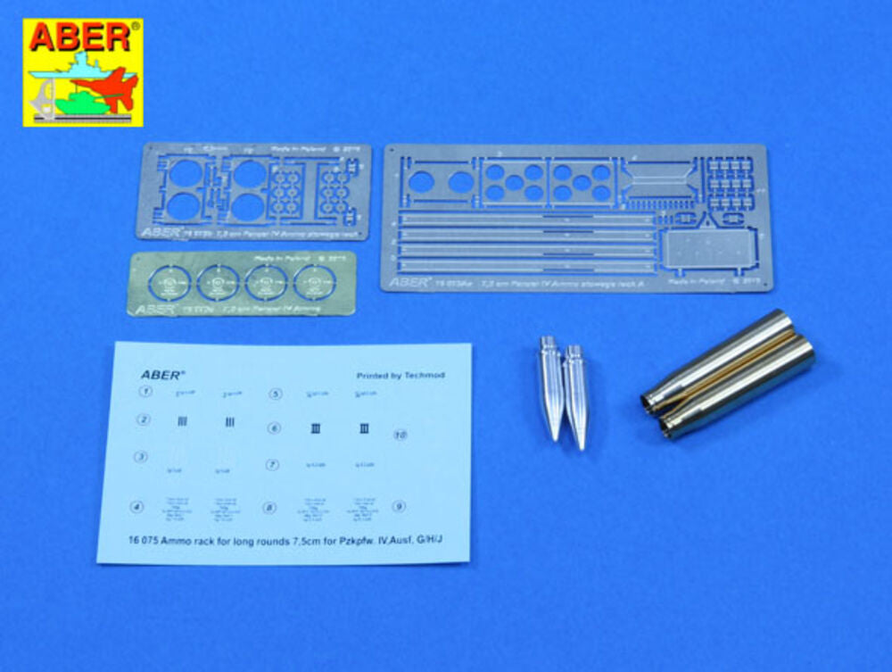 Ammo stowage rack type A for long rounds