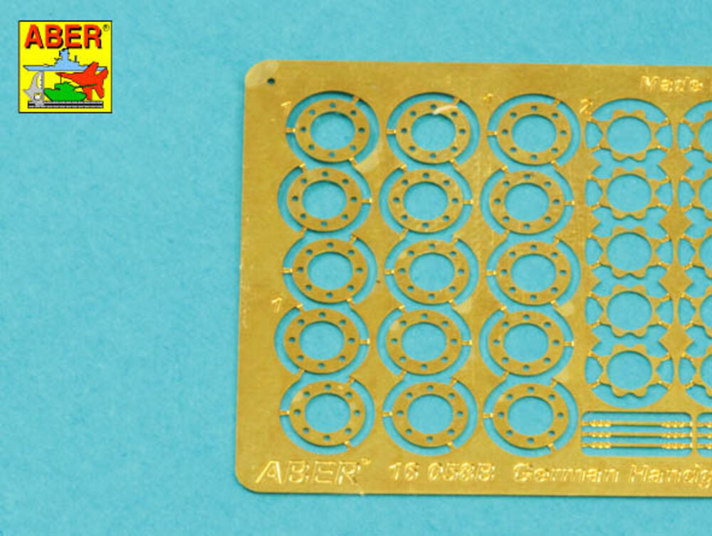 German Stielhandgranate 24 ���set of 15 pcs. Metal and wood  parts