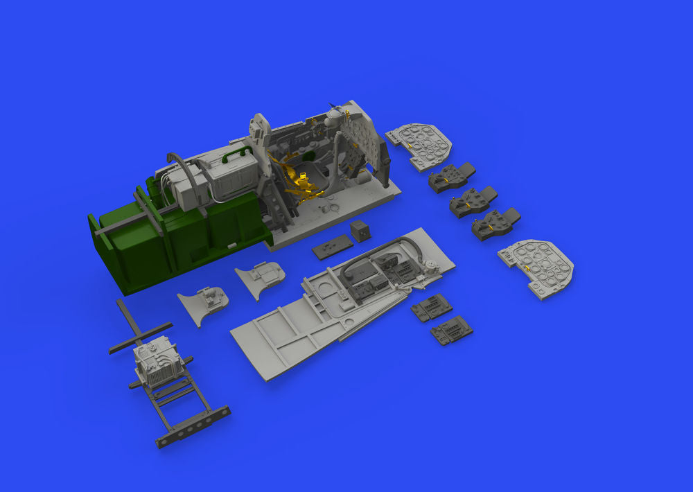 F-6D cockpit for Eduard