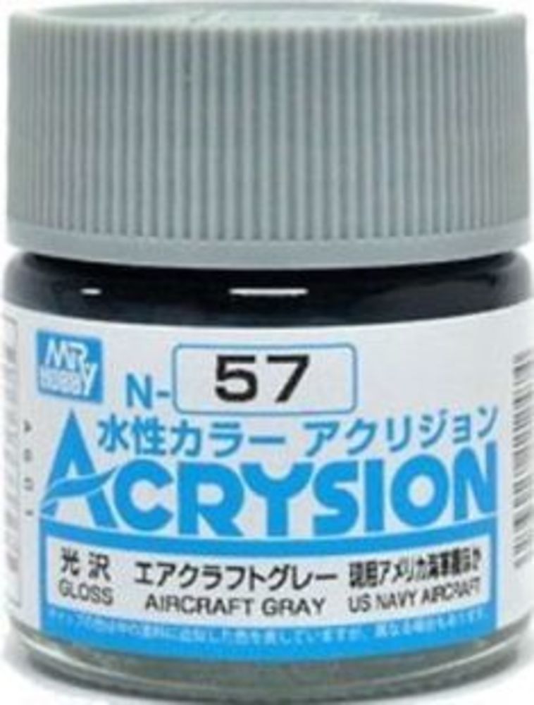 Mr Hobby -Gunze Acrysion (10 ml) Aircraft Gray