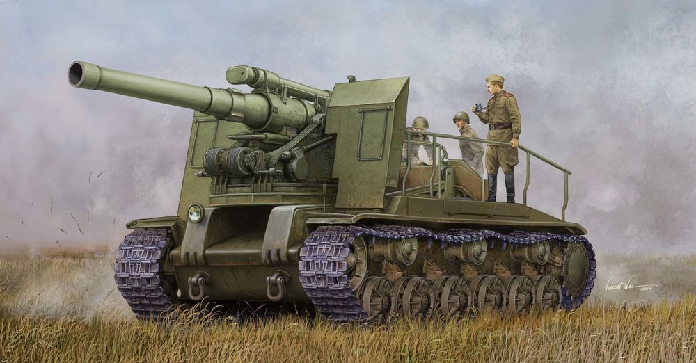 Soviet S-51 Self-Propelled Gun