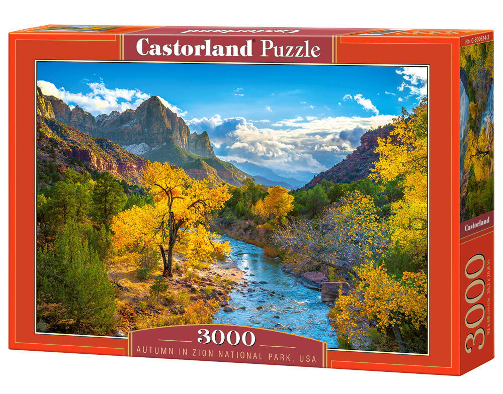 Autum in Zion National Park, USA Puzzle 3000 Teile