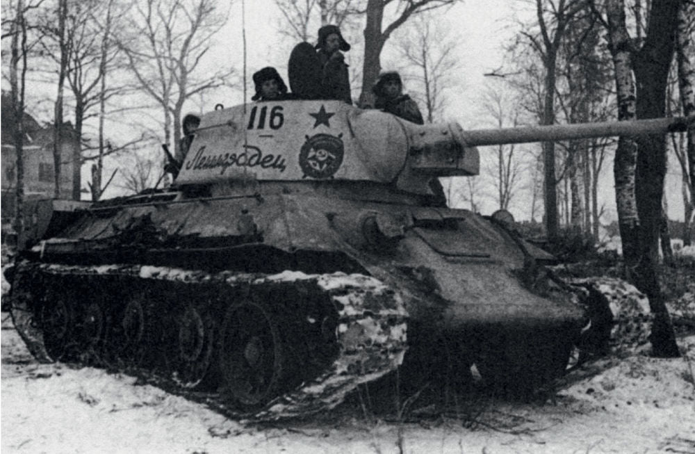 T-34-76 with Soviet Tank Riders