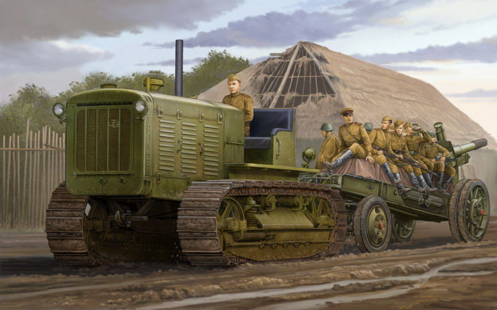 Russian ChTZ S-65 Tractor