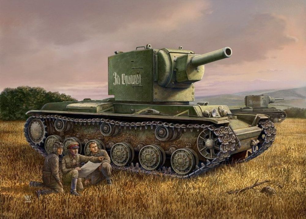 Russian  KV-2 Tank