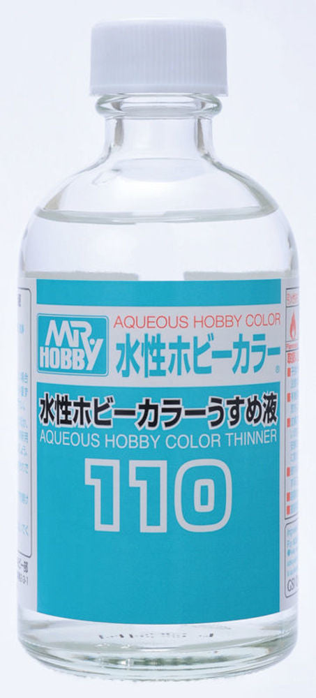 Mr Hobby -Gunze Mr. Aqueous Hobby Color Thinner 110 (110 ml)