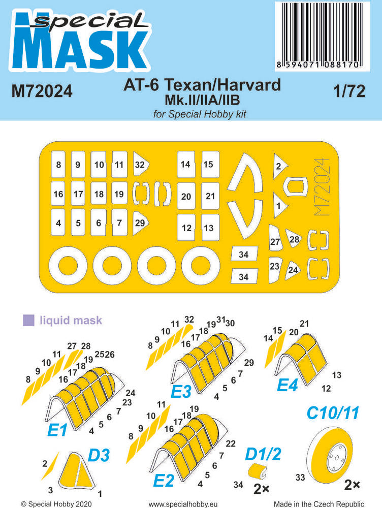 AT-6 Texan/Harvard Mk.II/IIA/IIB Mask