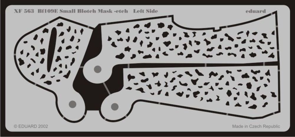 Bf-109ESmall Blotch mask-etch