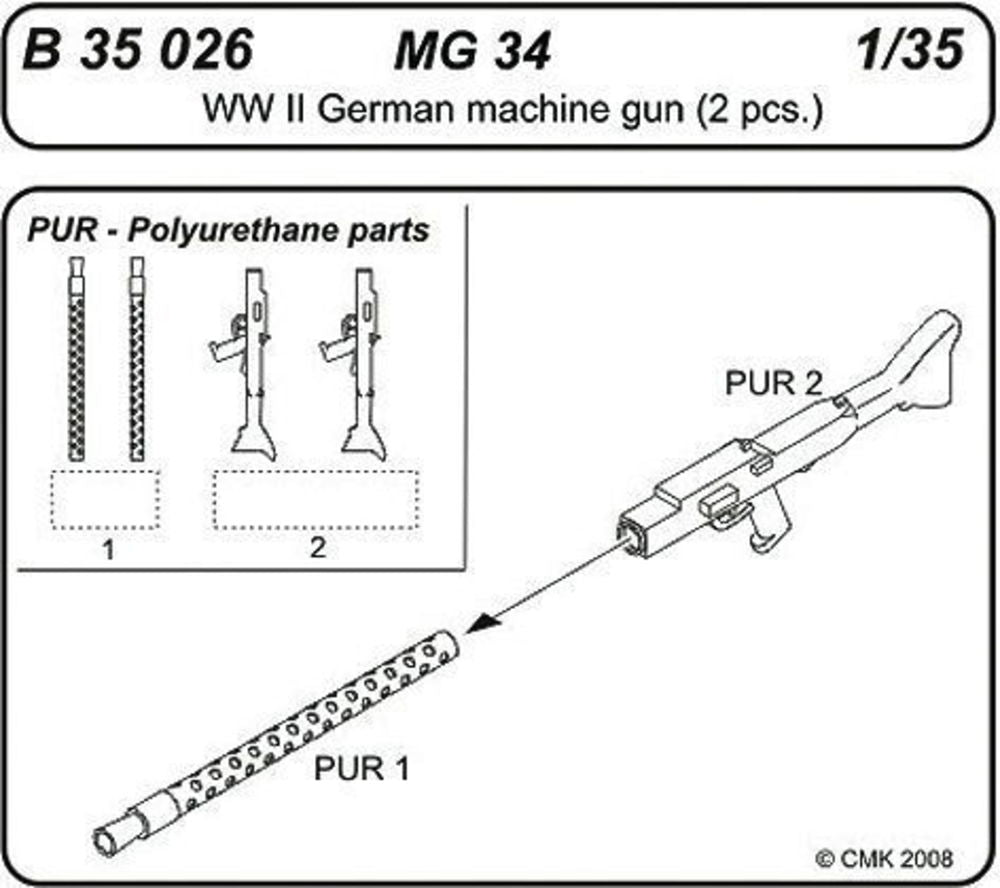 MG 34 German Machine gun