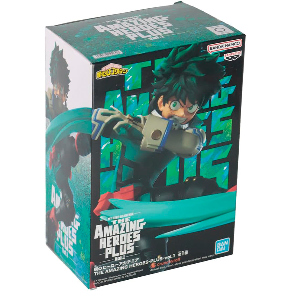 Bandai Banpresto My Hero Academia - The Amazing Heroes-Plus-Vol.1 Izuku Midoriya Figure