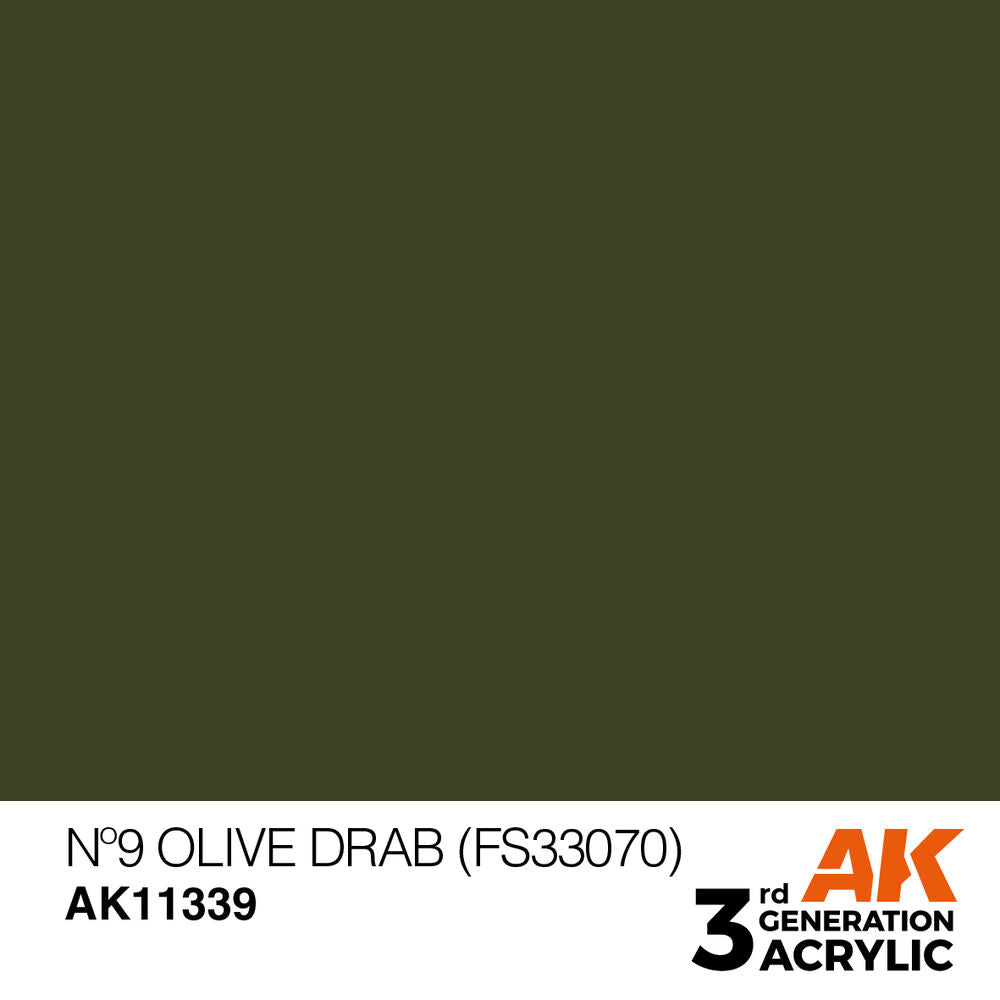 N��9 Olive Drab (FS33070)