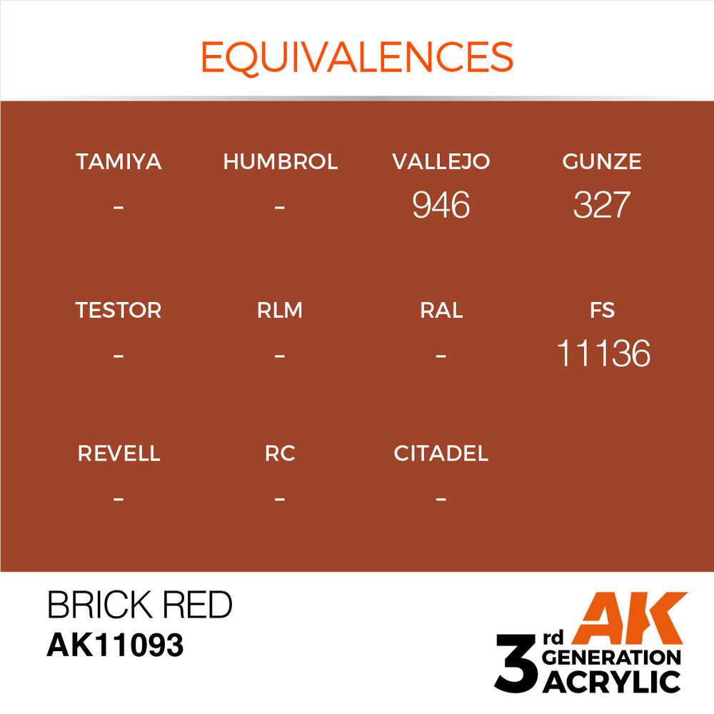 Brick Red 17ml