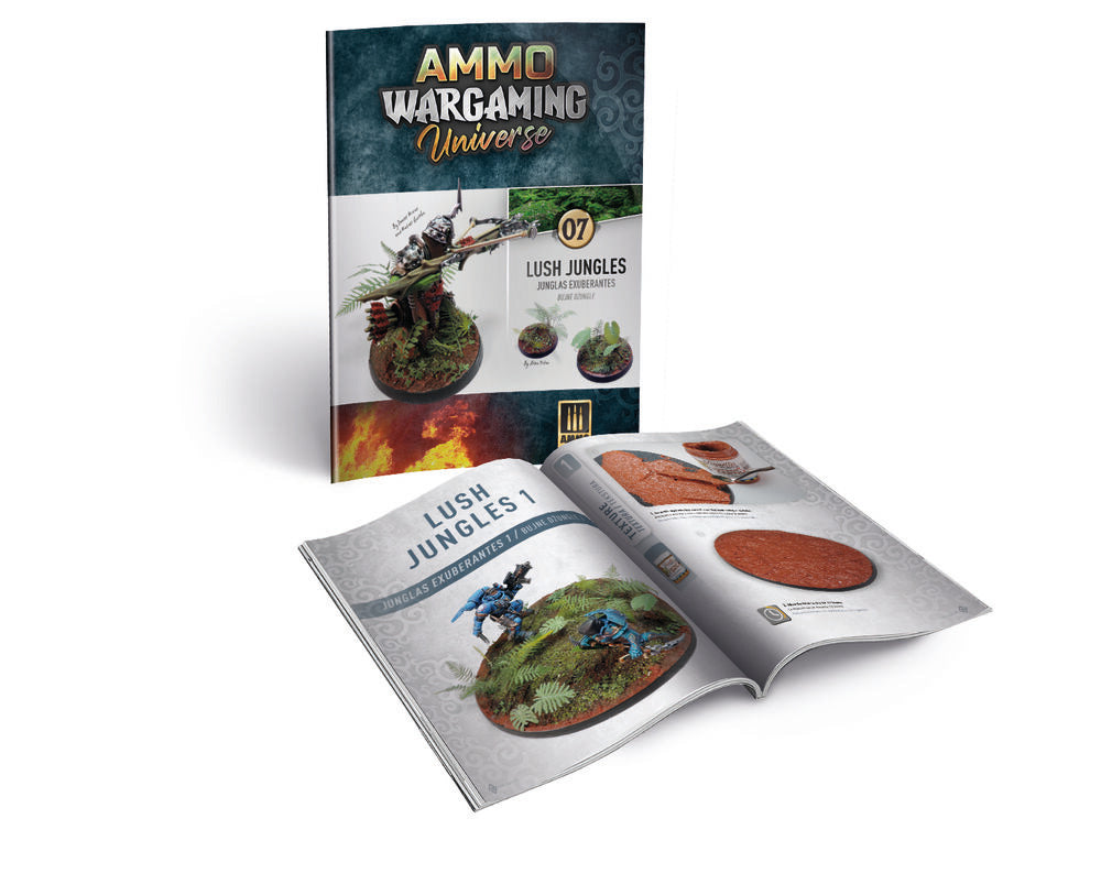 AMMO WARGAMING UNIVERSE Book 07 - Lush Jungles (English, Castellano, Polski)