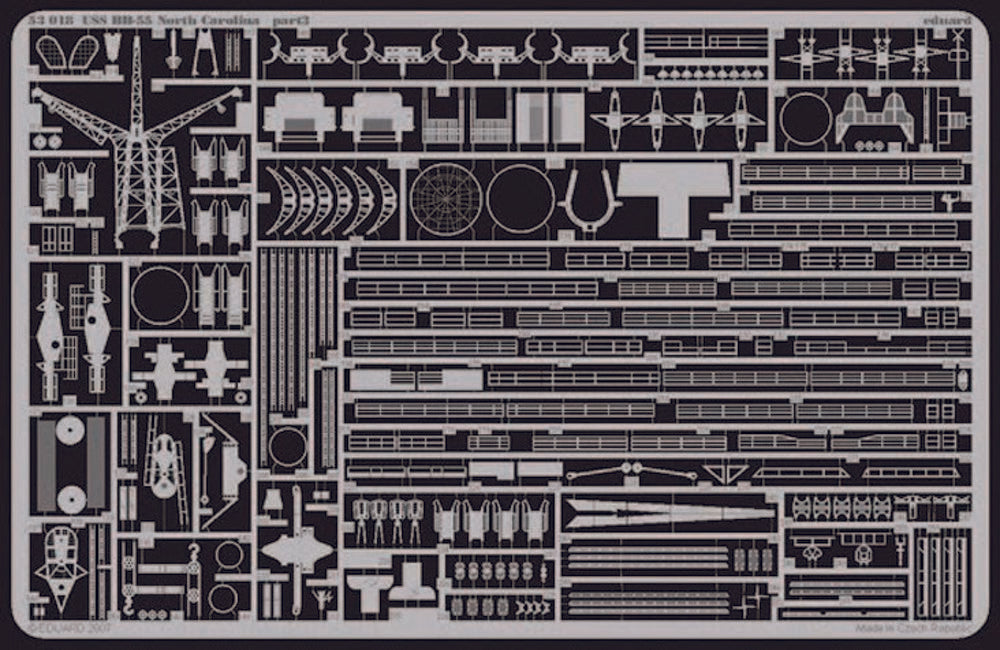 USS BB-55 North Carolina  1/350 f��r Trumpeter-Bausatz