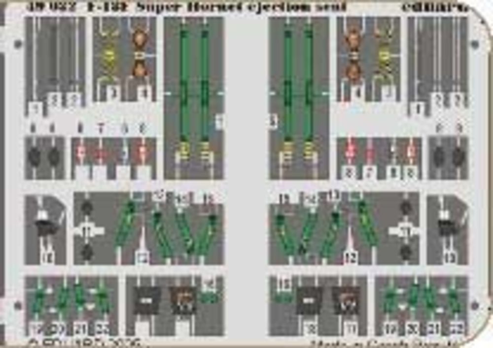 F-18E Super Hornet ejection seat f��r Hasegawa Bausatz