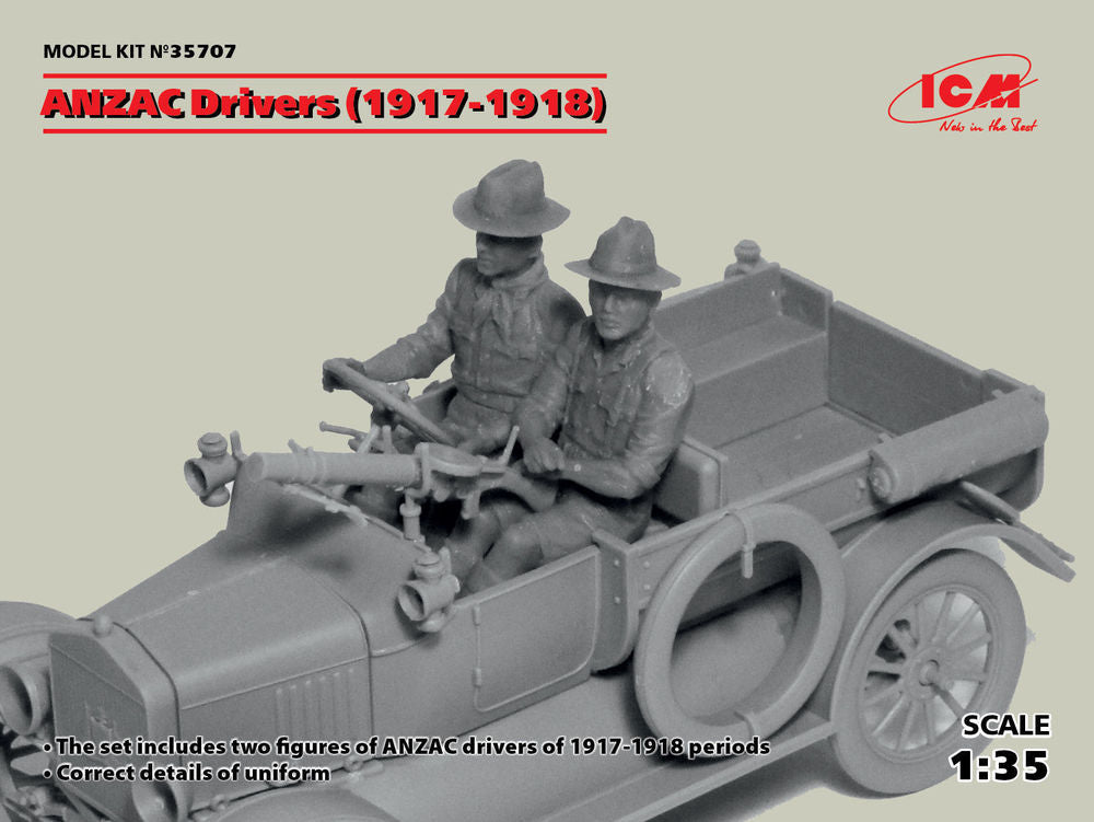 ANZAC Drivers (1917-1918)(2 figures)